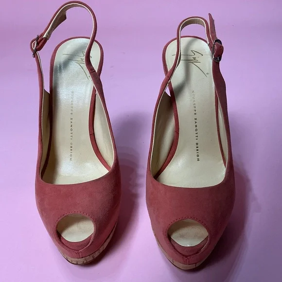 Giuseppe Zanotti Pink Heels - Picture 3 of 5